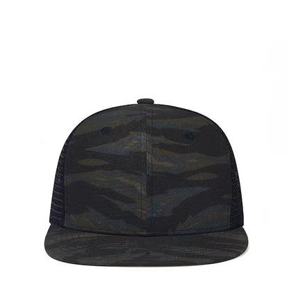 Camouflage Cotton Snapback Trucker Cap