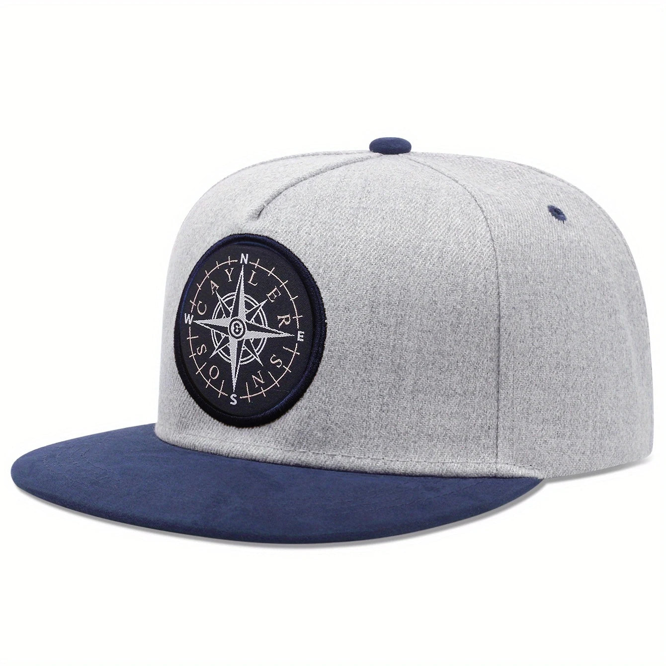 Unisex NSWE Compass Colorblock Streetwear Baseball Cap