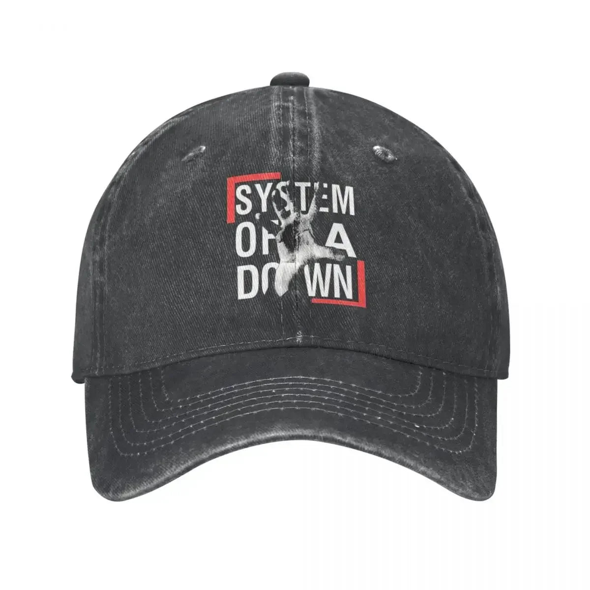 System Of A Down Printed Trucker Baseball Cap