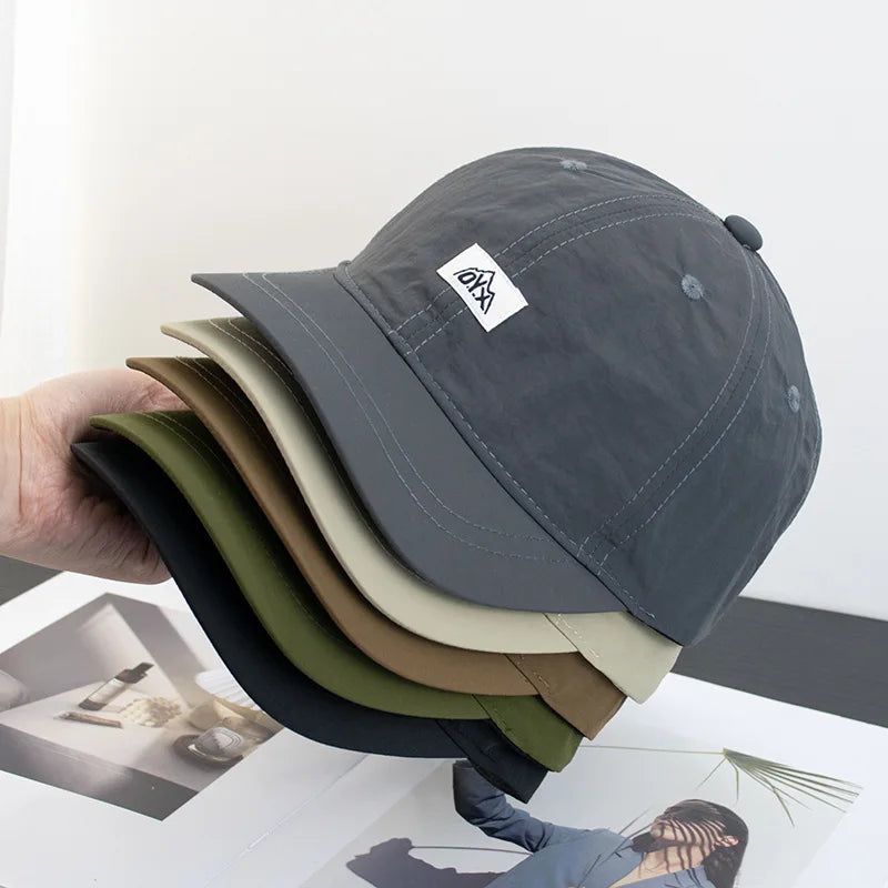 Summer Quick Dry Outdoor Letter Baseball Cap