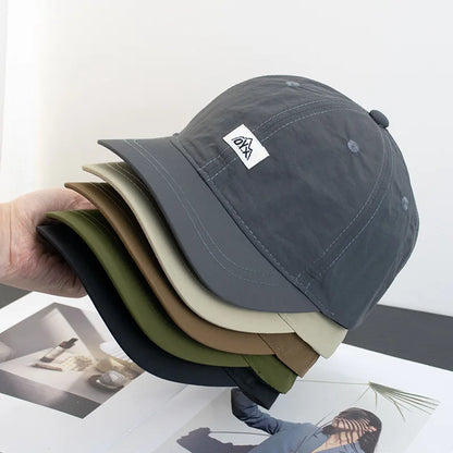 Summer Quick Dry Outdoor Letter Baseball Cap