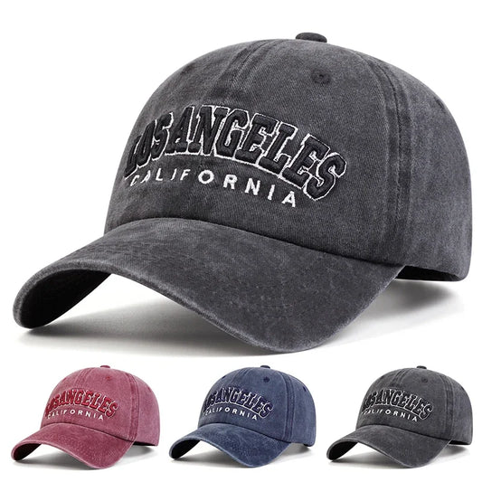 Unisex LOS ANGELES Embroidered Streetwear Cap
