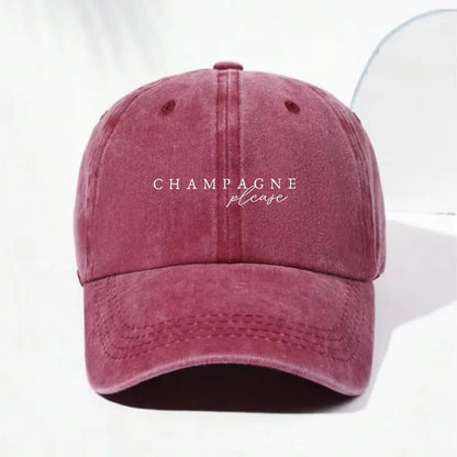 Vintage Washed Cotton Celebration Logo Baseball Cap