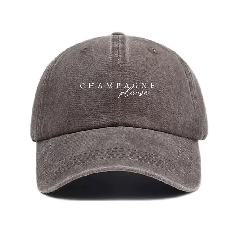 Vintage Washed Cotton Celebration Logo Baseball Cap