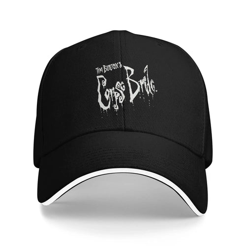 White Punk Tim Burton Corpse Bride Trucker Baseball Cap