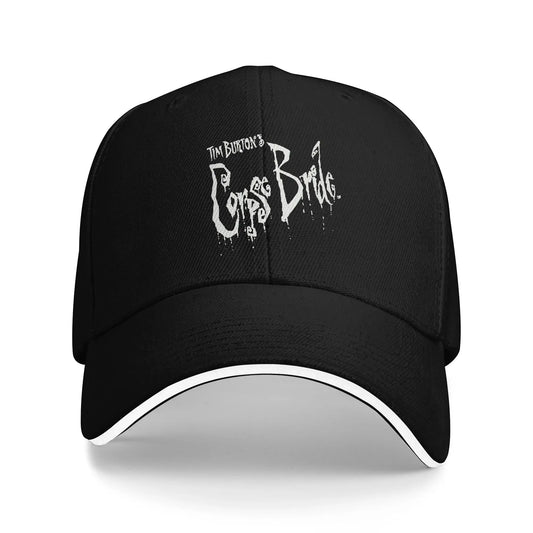 White Punk Tim Burton Corpse Bride Trucker Baseball Cap