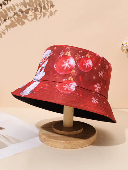 Santa Claus Christmas Fisherman Hat
