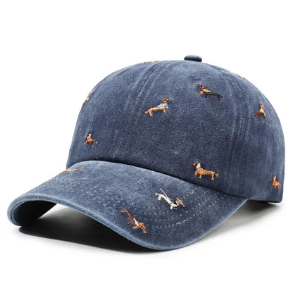 Vintage Washed Australian Wool Distressed Duckbill Baseball Cap