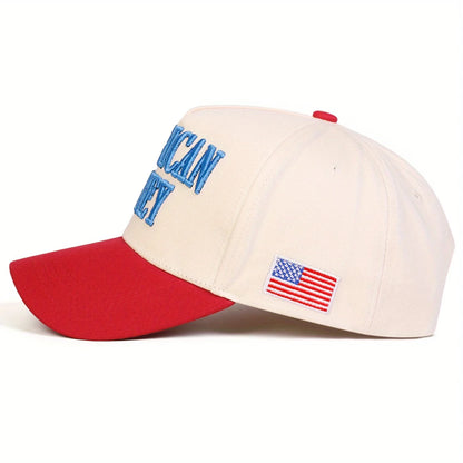 American Honey Patriotic Lettering Baseball Cap