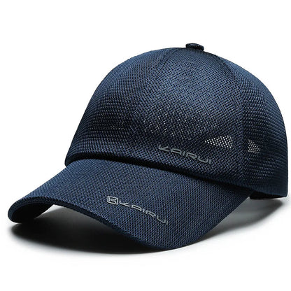 Breathable Mesh Camo Snapback Baseball Cap