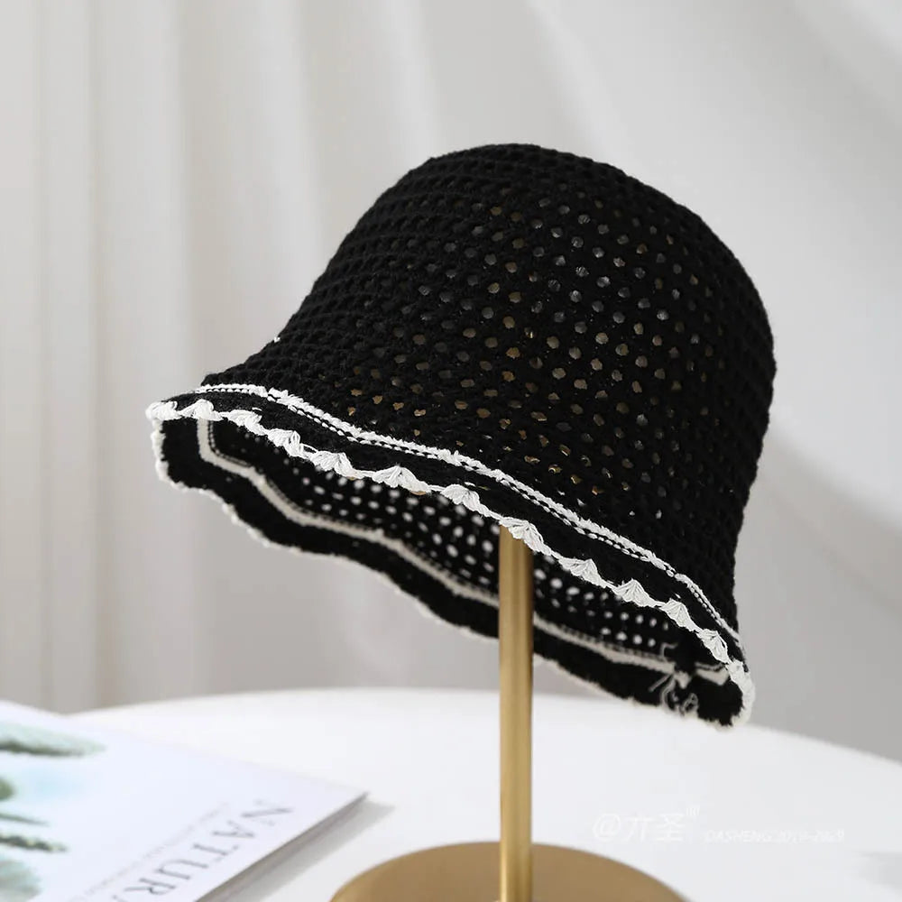 Women’s Short Brim Sunshade Bucket Hat