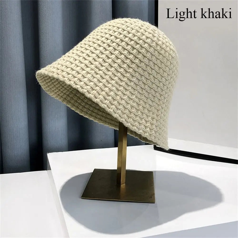 Soft Knit Crochet Bucket Hat