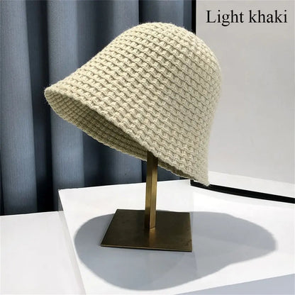 Soft Knit Crochet Bucket Hat