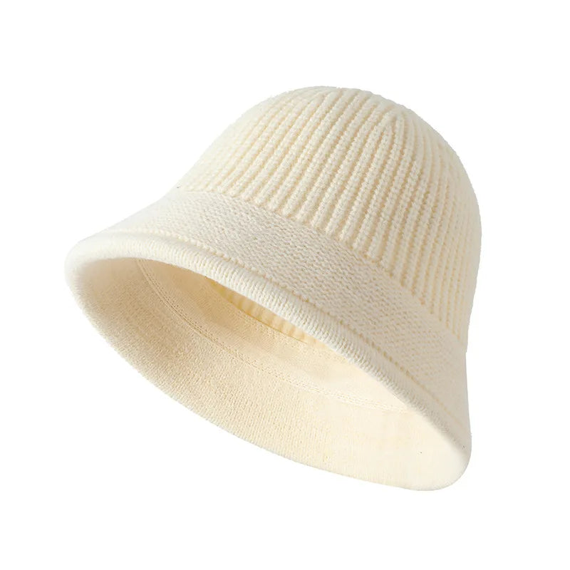 Women’s Wide Brim Winter Bucket Hat