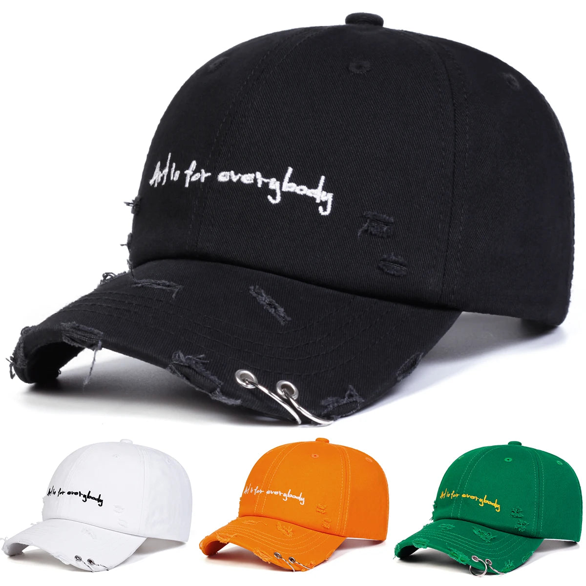 Art Is For Everybody Embroidered Baseball Cap