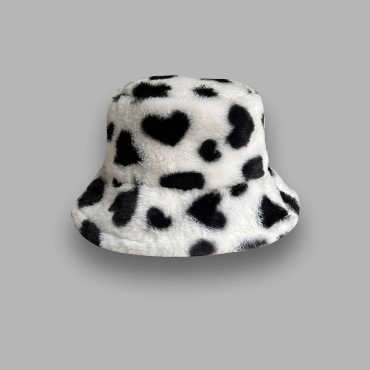 Fluffy Faux Fur Rabbit Bucket Hat