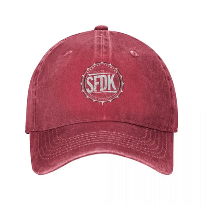 Sfdk Record Distressed Baseball Cap