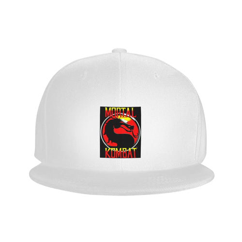 Cartoon Mortal Kombat Streetwear Graphic Snapback Cap