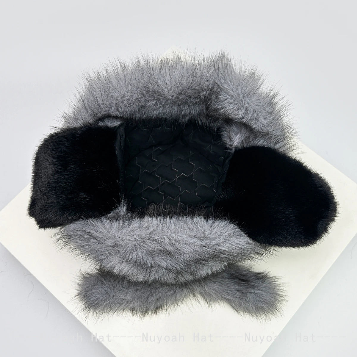Leopard Print Plush Winter Bucket Hat