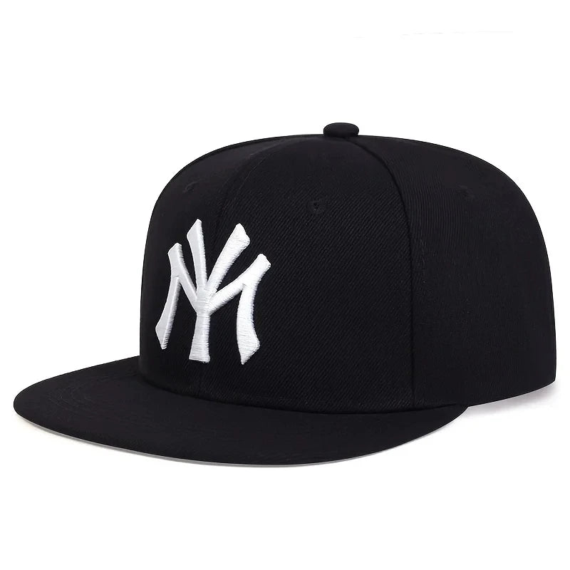 Classic Letter Embroidery Unisex Snapback Cap