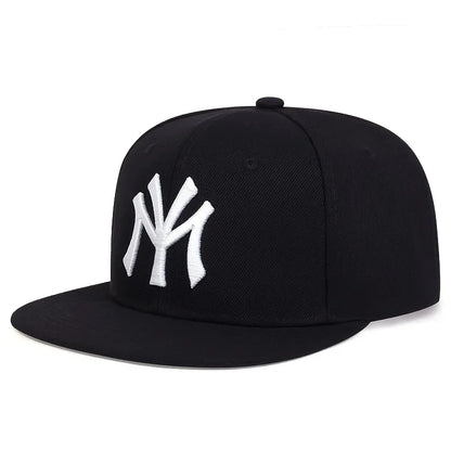 Classic Letter Embroidery Unisex Snapback Cap