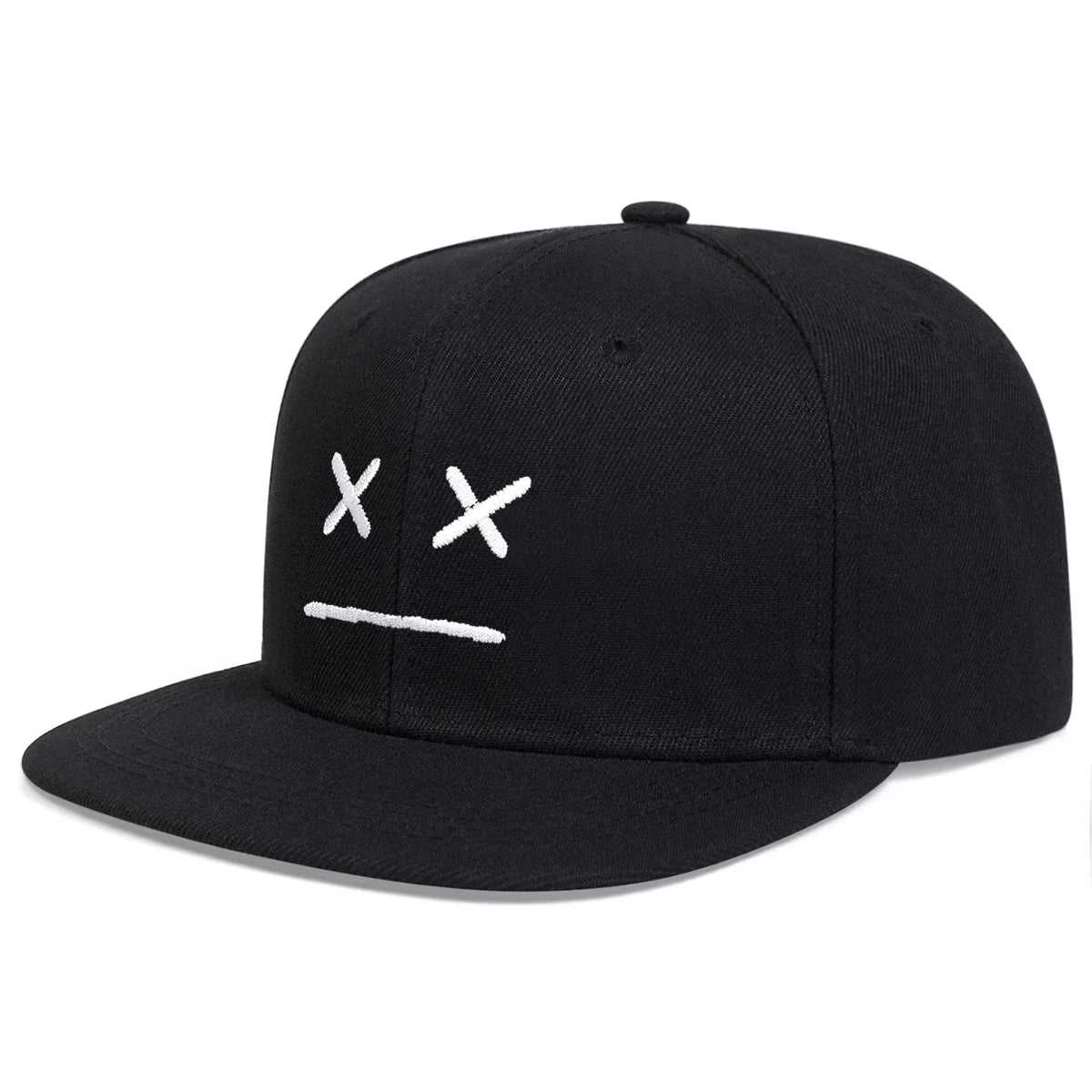 Unisex XX Smiley Face Embroidery Hip-hop Hats