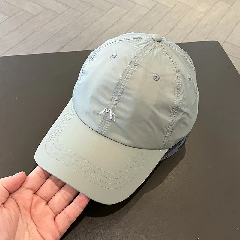 QuickDry Embroidered Sports Cap