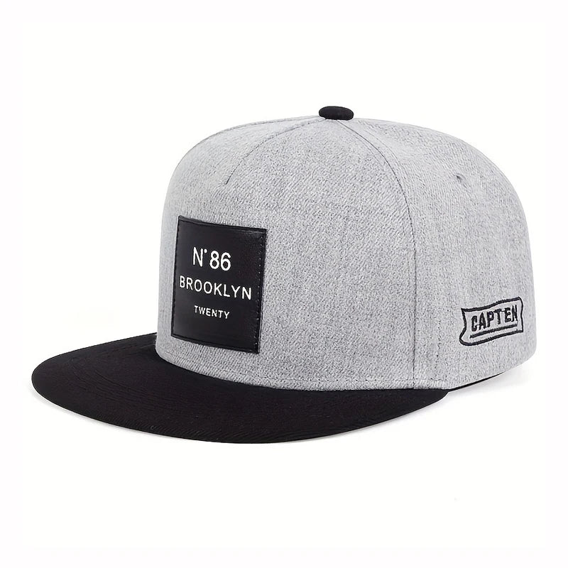 Letter Hip-Hop Snapback Cap
