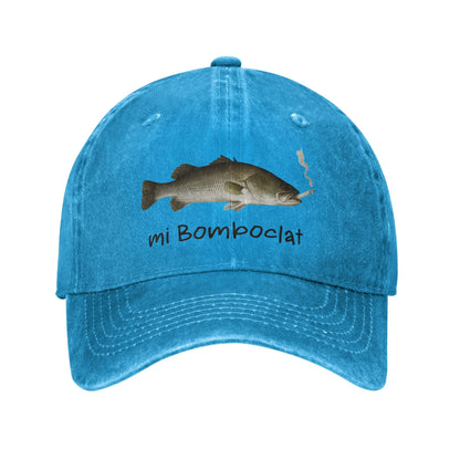 Funny Bomboclat Fish Meme Retro Baseball Cap
