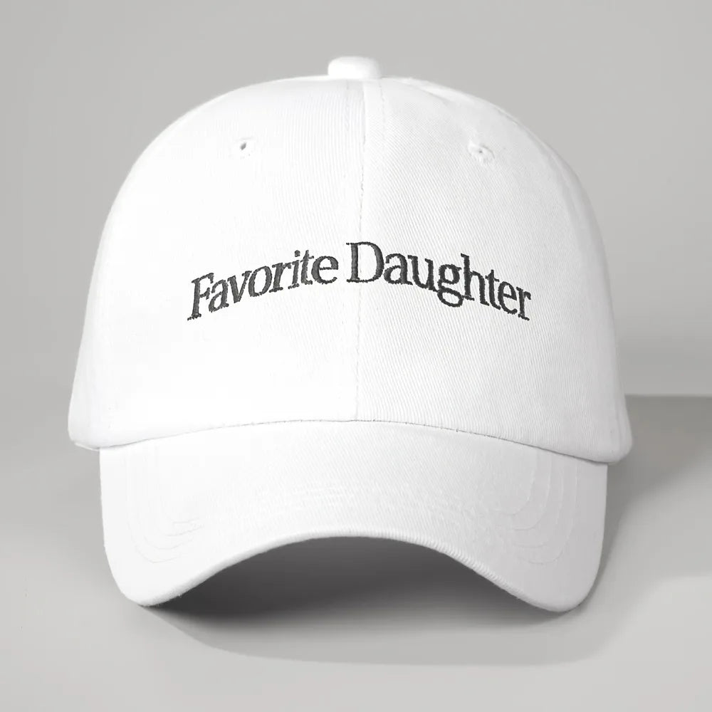 Solid Color Embroidered Adjustable Breathable Baseball Cap