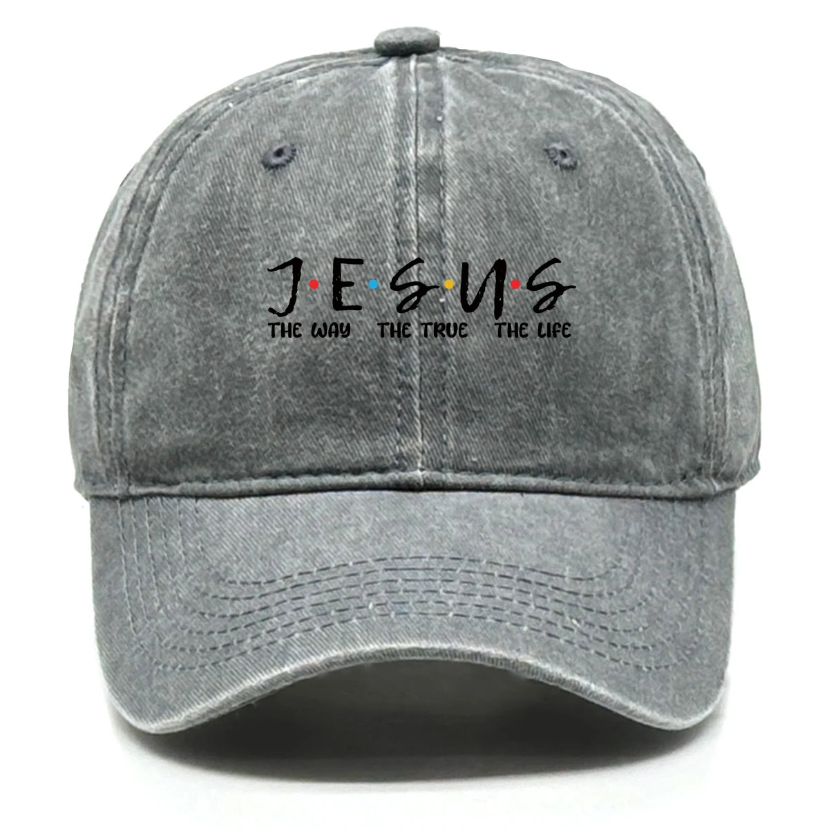 Busy Doing Nothing Washed Retro Baseball Cap