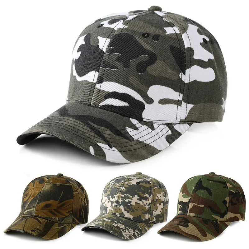 Camouflage Fishing Baseball Cap