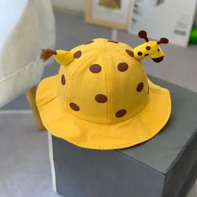 Baby Cartoon Polka Dot Fisherman Hat