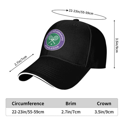 Wimbledon Grand Slam Tennis Baseball Cap