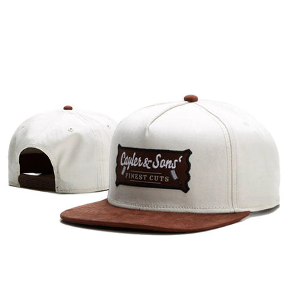 Finest Cuts Knife Embroidered Streetwear Flat Brim Cap Unisex
