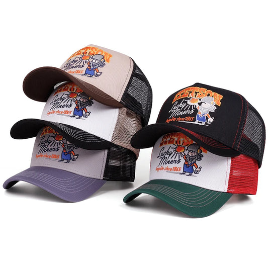 Unisex STETSON Nuggets Mesh Trucker Baseball Cap