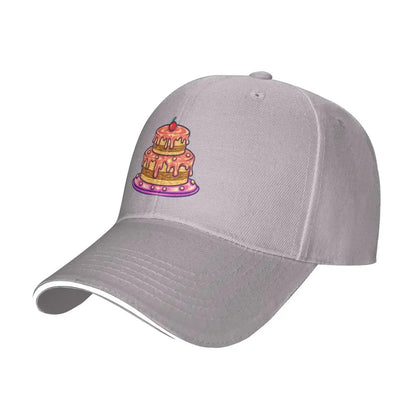 Cherry Cake Snapback Baseball Cap