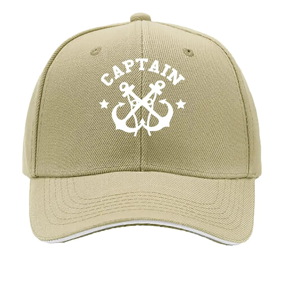 Vintage Nautical Printed Adjustable Unisex Sandwich Baseball Cap