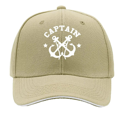 Vintage Nautical Printed Adjustable Unisex Sandwich Baseball Cap