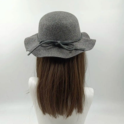 Woolen Retro Fedora Hat