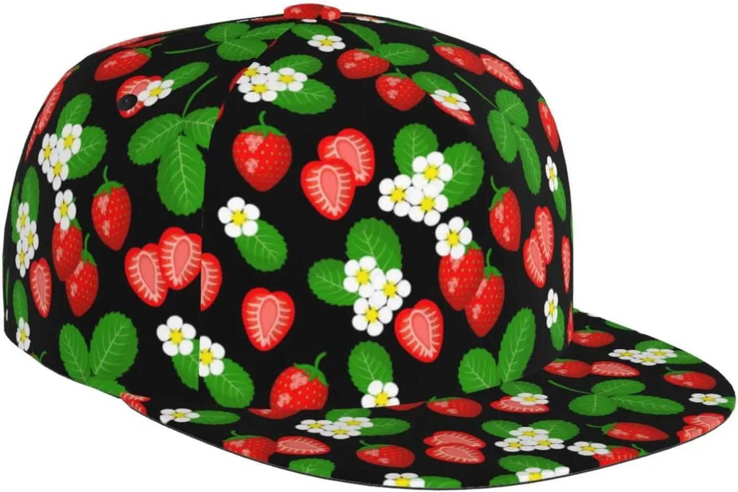 Pink Strawberry Baseball Cap