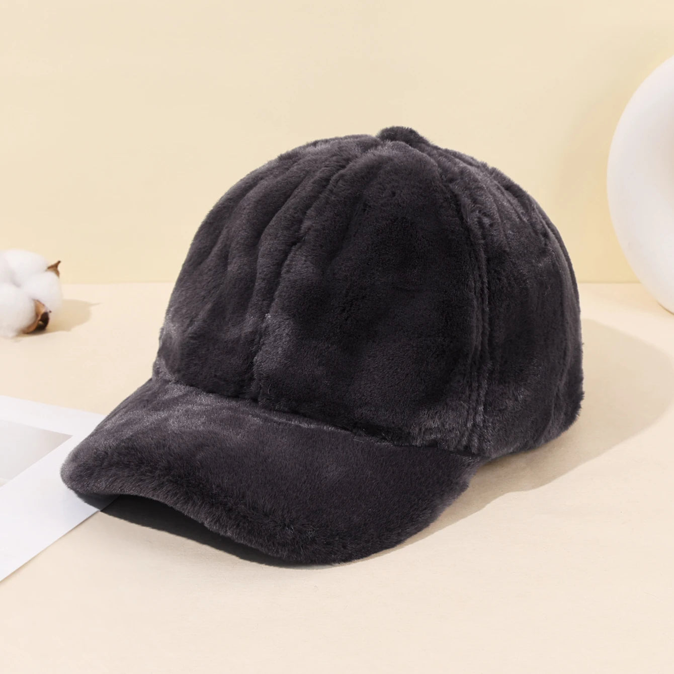 Warm Wool Baseball Cap