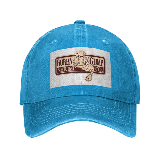 Bubba Gump Shrimp Washed Denim Baseball Cap
