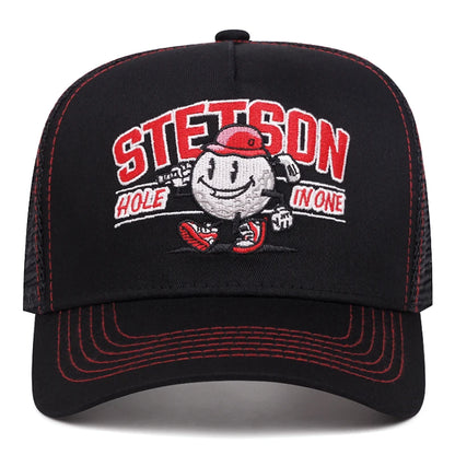 Stetson Snowman Mesh Baseball Cap