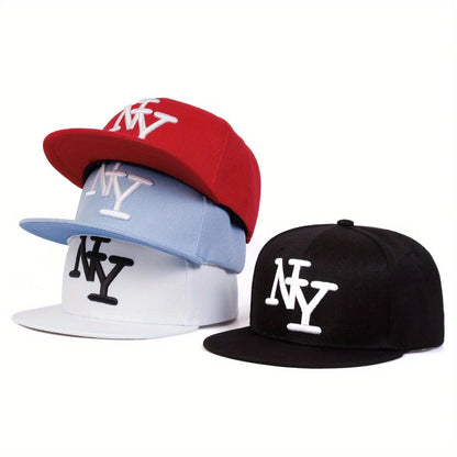 NY Embroidered Adjustable Snapback Baseball Cap