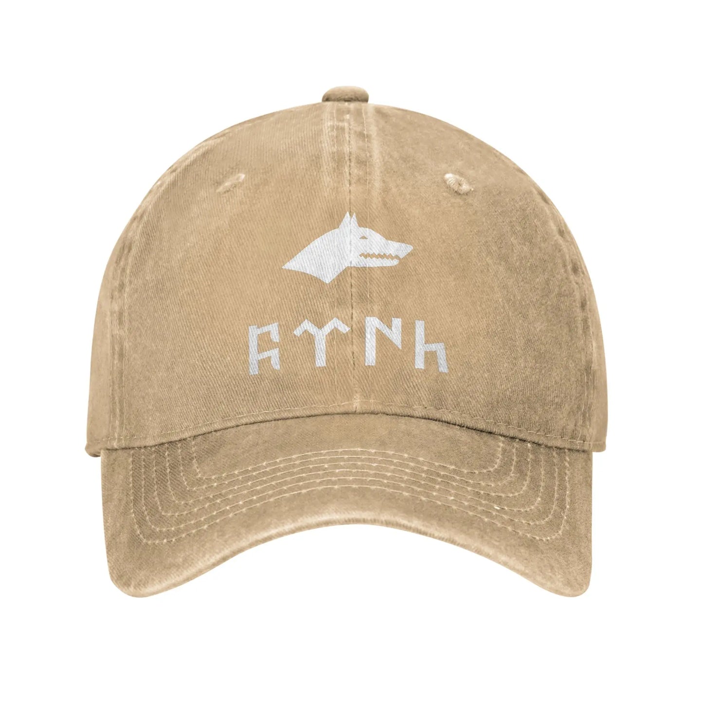 Bozkurt Song Logo Denim Adjustable Baseball Cap