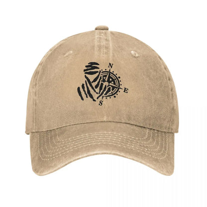 Dakares Off Road Racing Distressed Baseball Cap