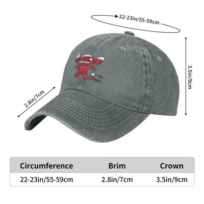Stitch Badness Level Fashion Streetwear Baseball Cap