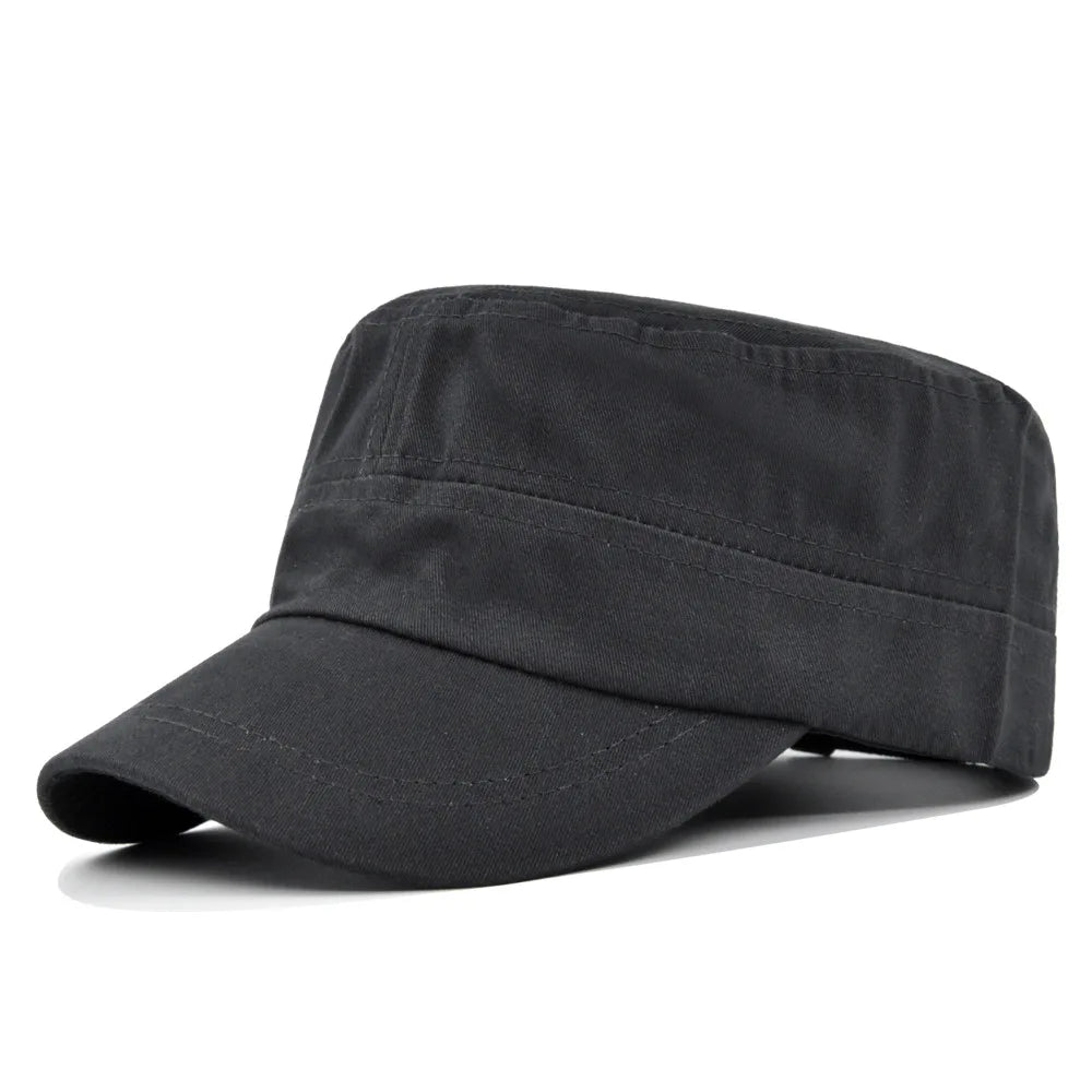 Camouflage Flat Brim Outdoor Baseball Hat