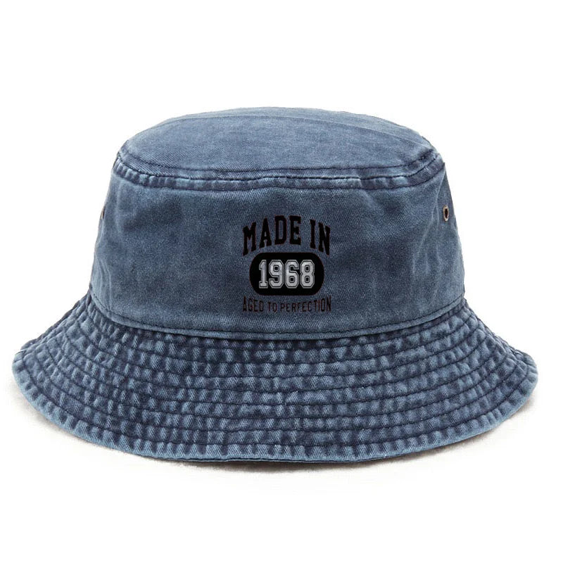 Customize Cotton Washed Vintage Retro Timeless Collector Bucket Hat